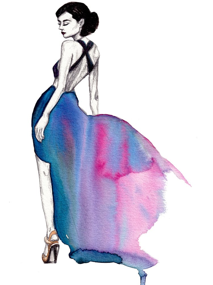 Dreamy_Fashion Illustration_ By Ana Filipa