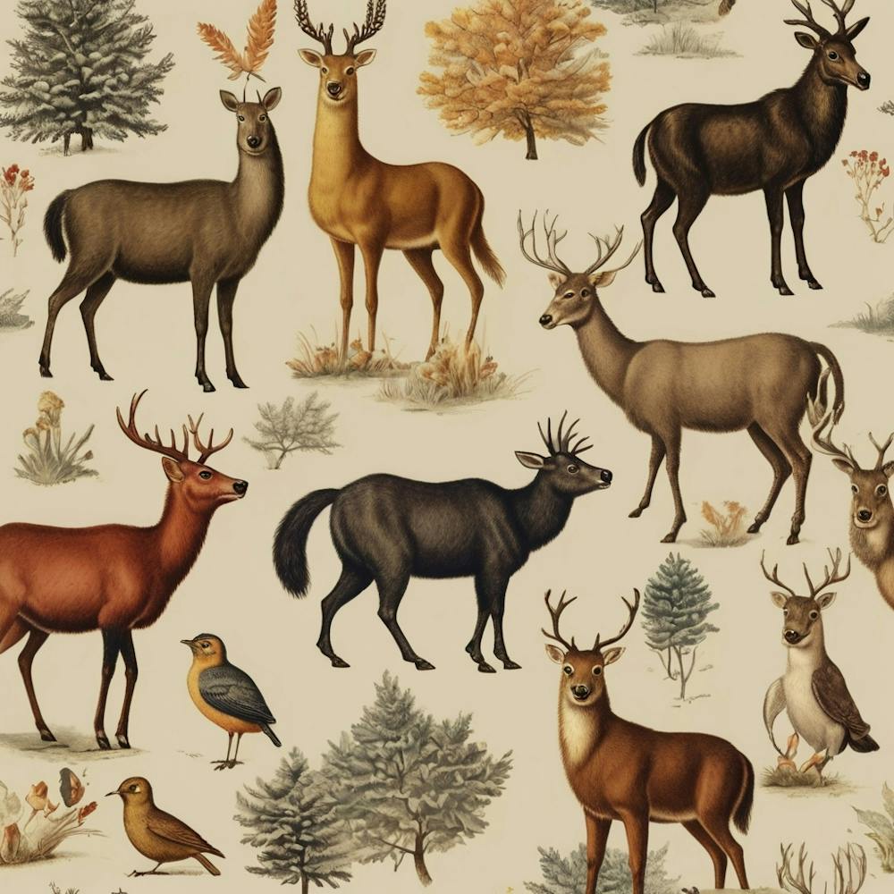 Default Default Vintage Animals For Defferent Seasons Aestethi 0 (1)