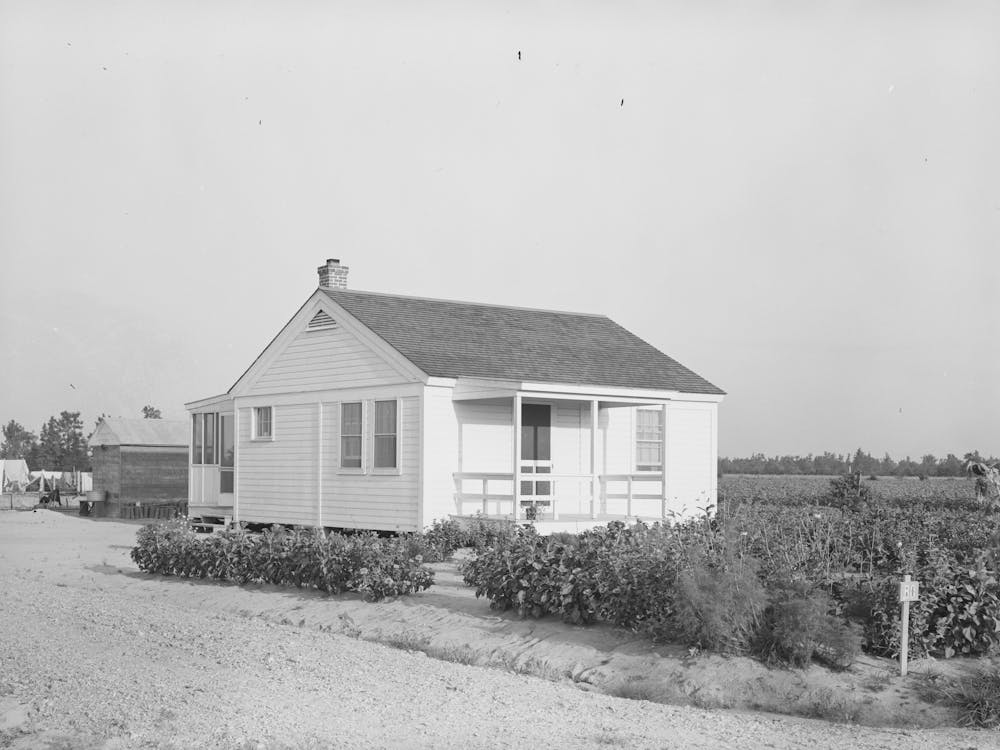 One Of The New Houses, Southeast Missouri Farms By Russell Lee 1