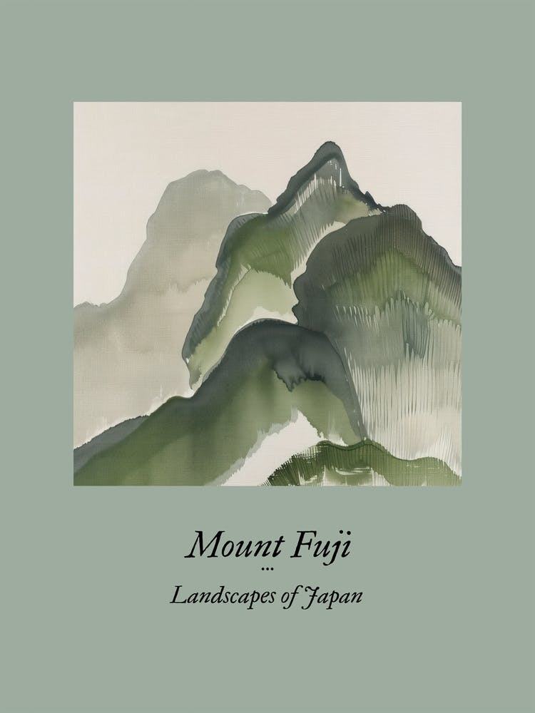 Landscapes Of Japan Mount Fuji 112