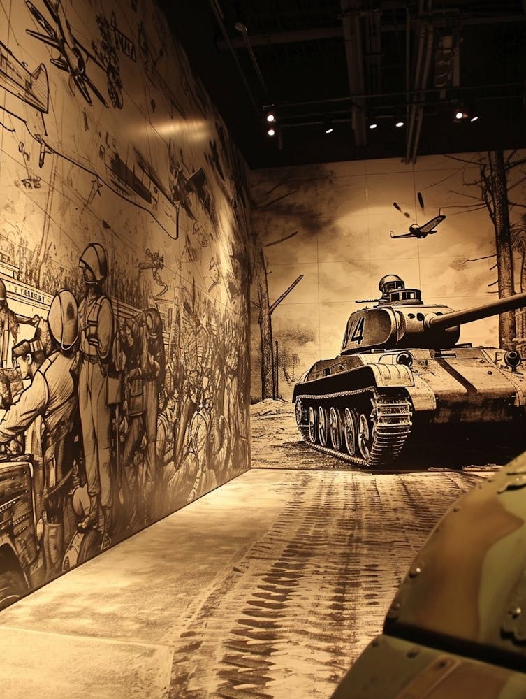 National World War 2 Museum Retro Pop Art 2