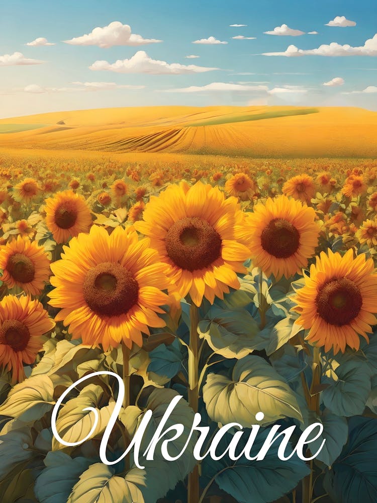 Ukraine Sunflower Fields