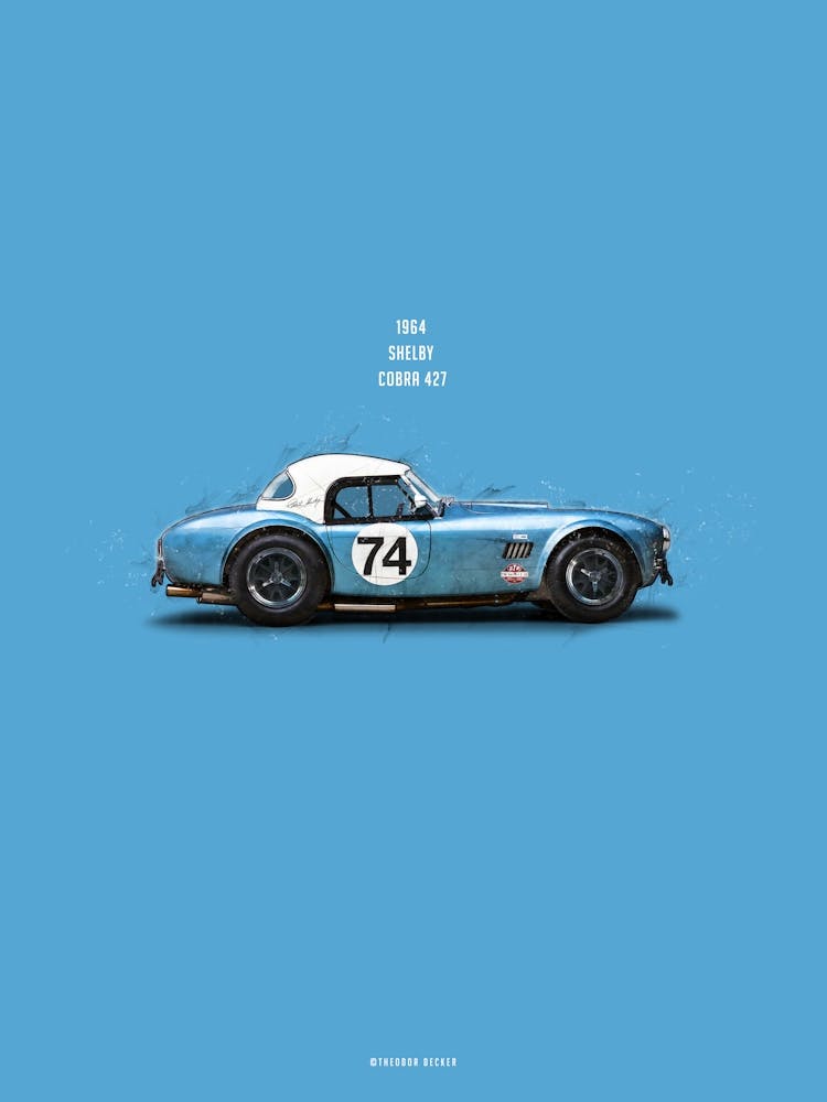 Cars in Colors, Shelby Cobra 427