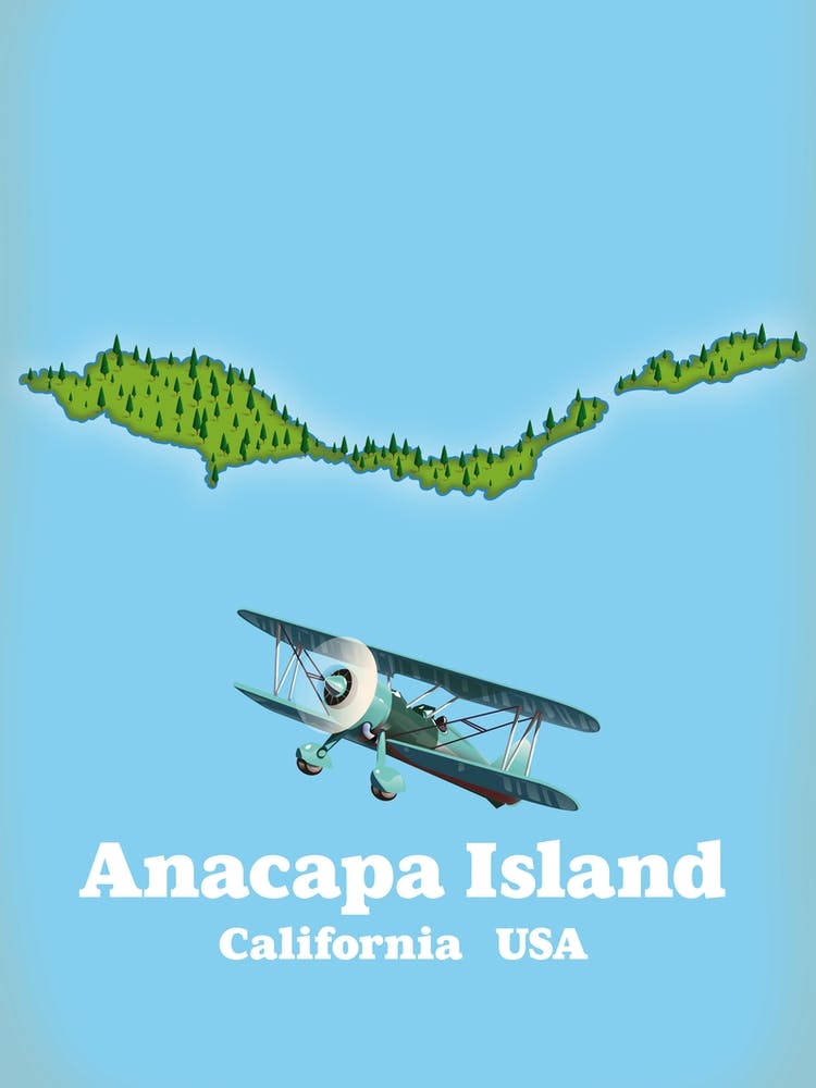 Anacapa Island Travel map