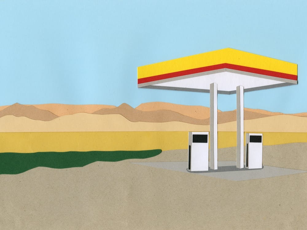 Gas Station Death Valley