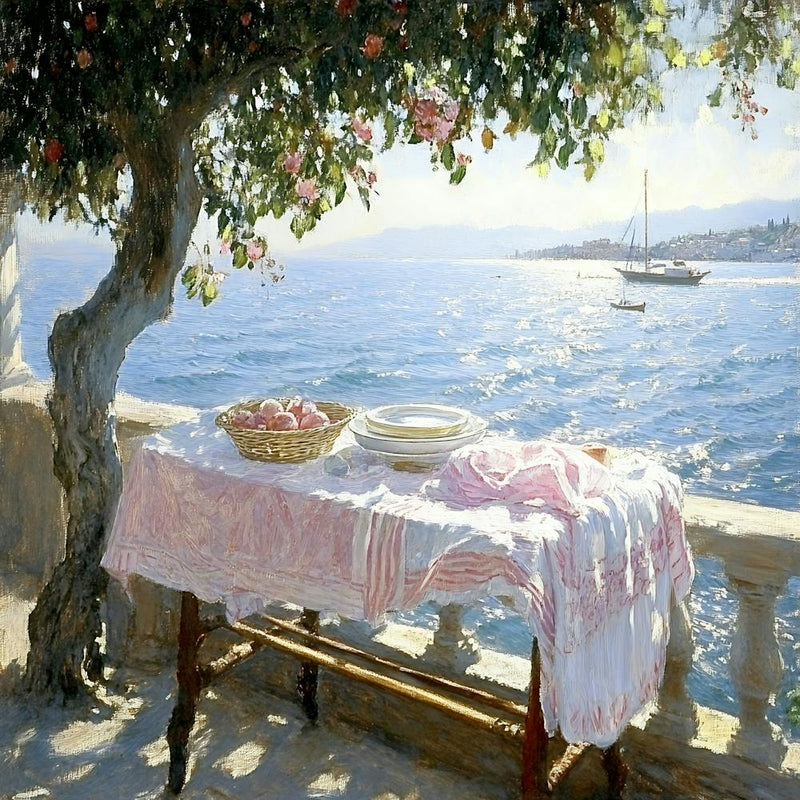 Table By The Sea