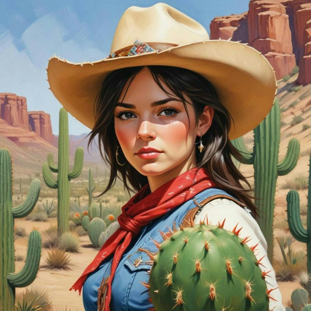 Cowgirl Cactus 2 1
