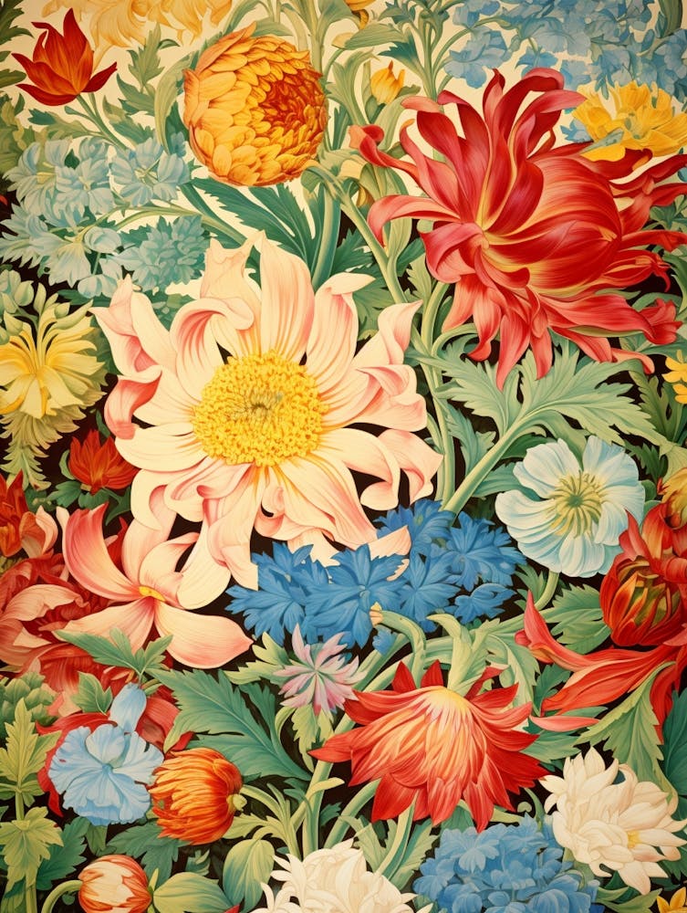 Flowers By William Morris