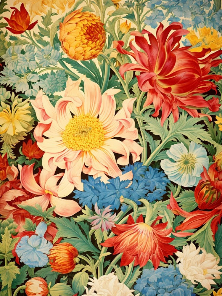 Flowers By William Morris