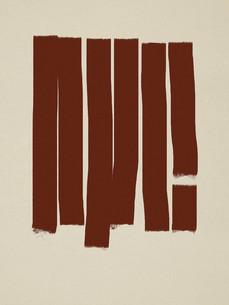 Abstract Brown Lines