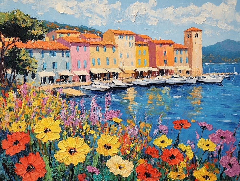 St Tropez Harbor View 1