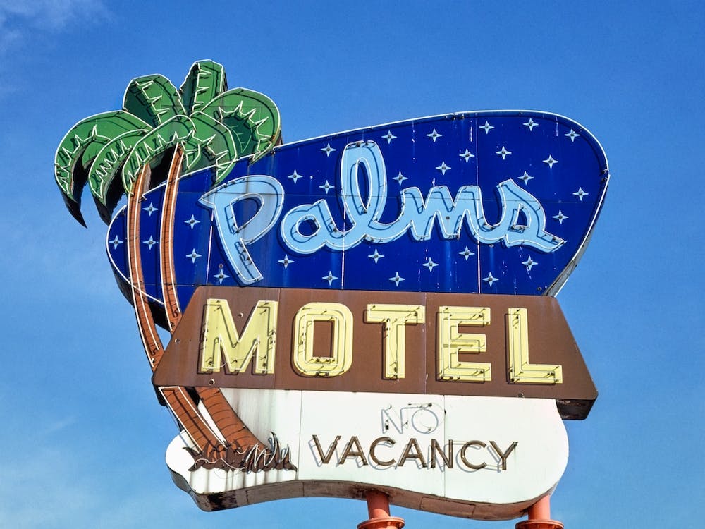 Palms Motel Sign, Royal Oak, Michigan