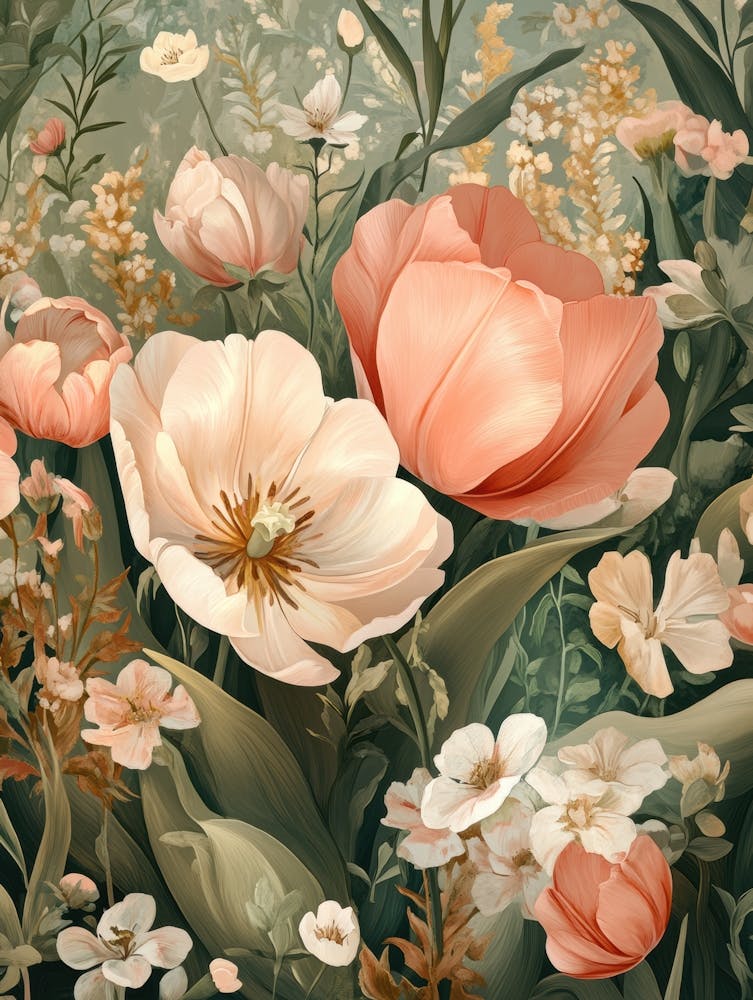 Pink Tulips 4