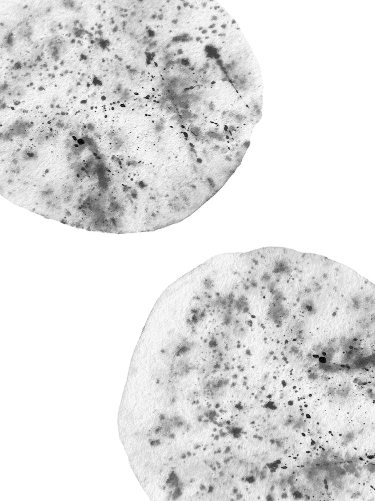 Abstract Gray Watercolor