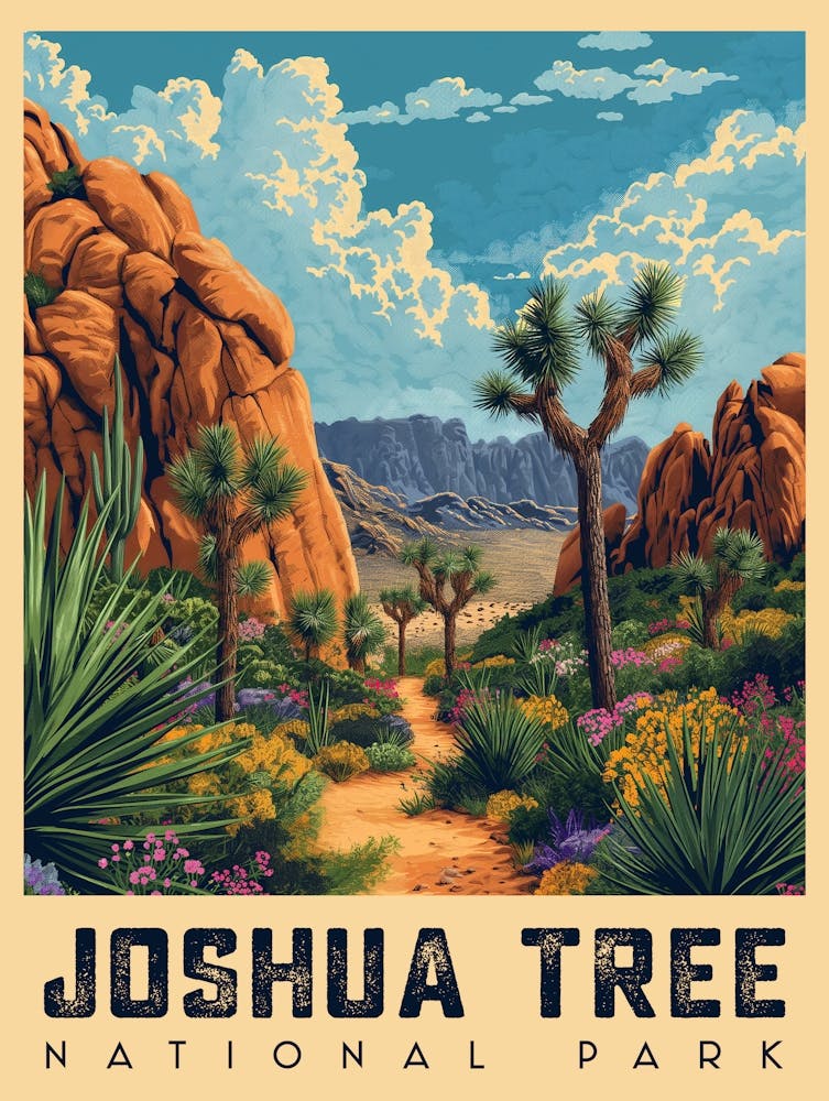 Joshua Tree National Park Poster