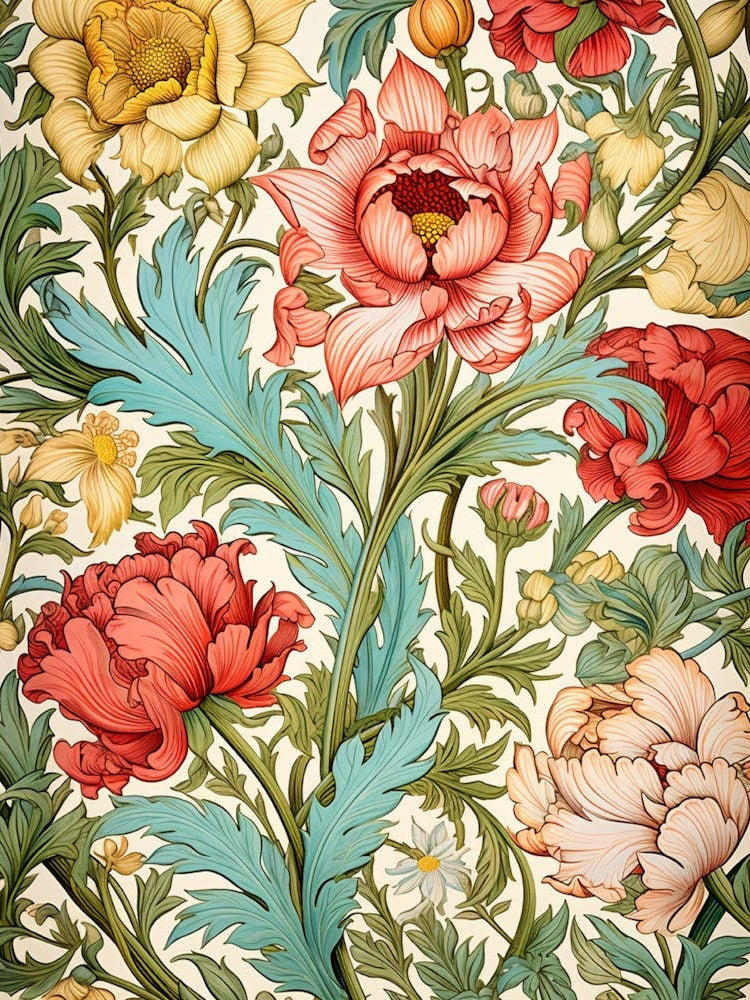 Wallpaper Floral Pattern 2