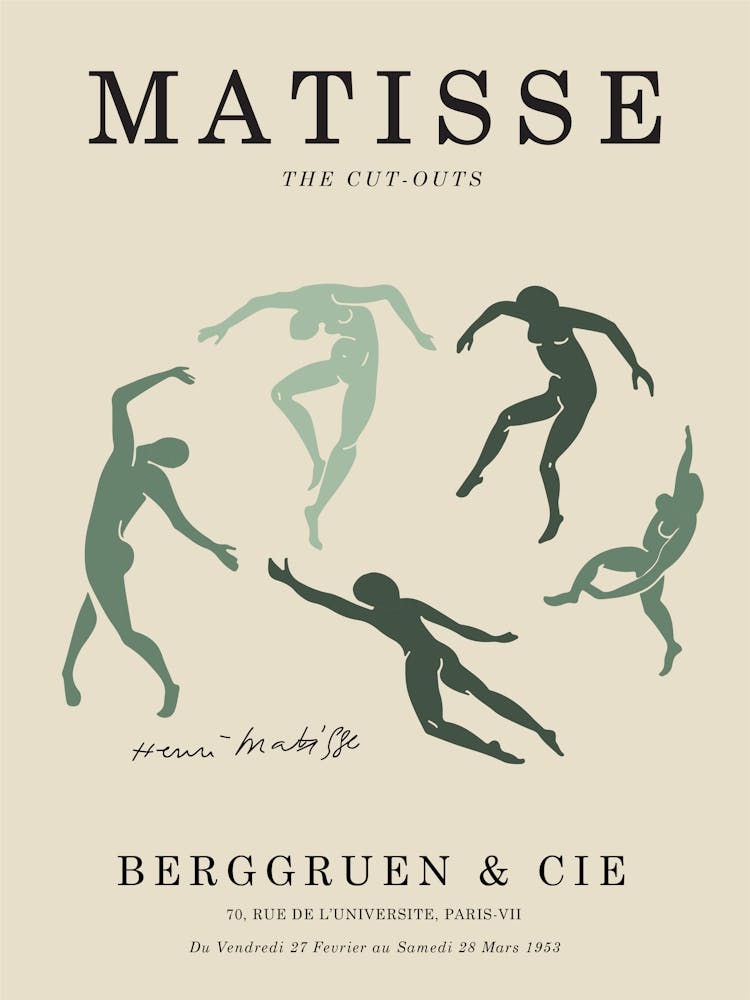 Von Matisse inspirierter Tanz