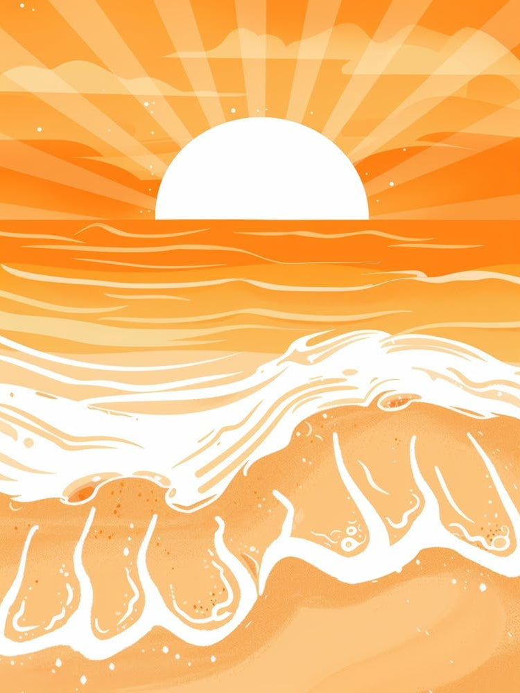 Sunset On The Beach 18