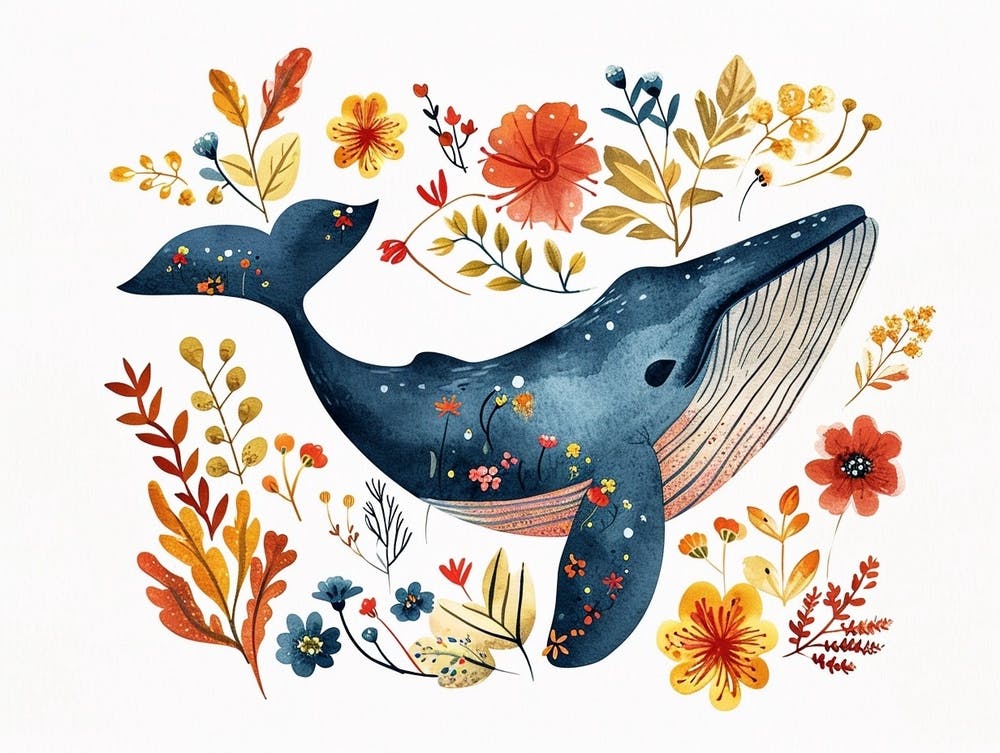 Little Floral Blue Whale 2