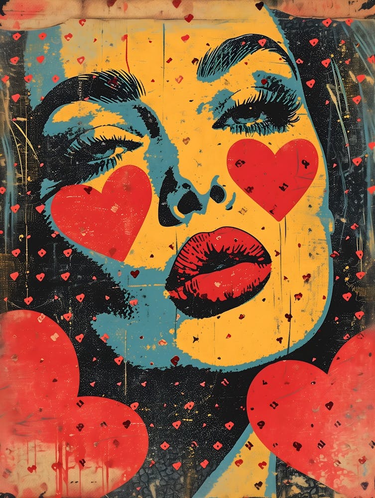 Valentine'S Day For You, Vibrant Pop Art
