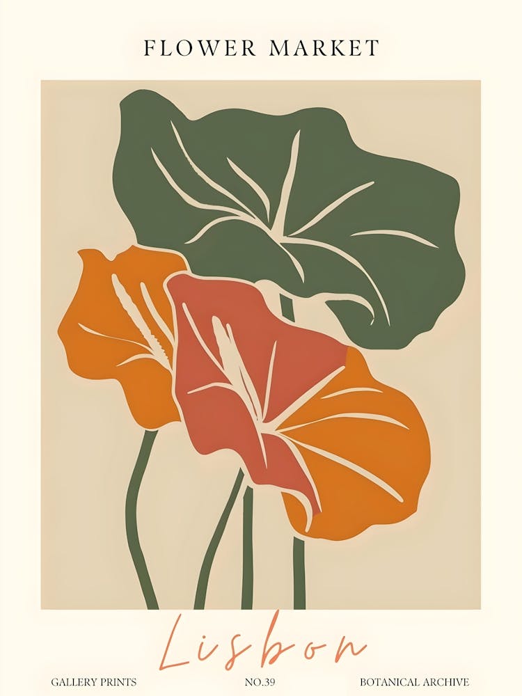 Flower Market Lisbon