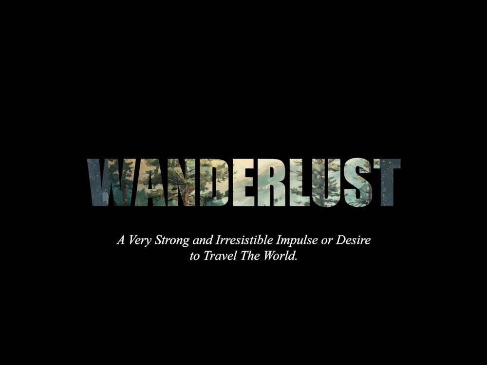 Wanderlust Poster Vintage Retro Wald 4