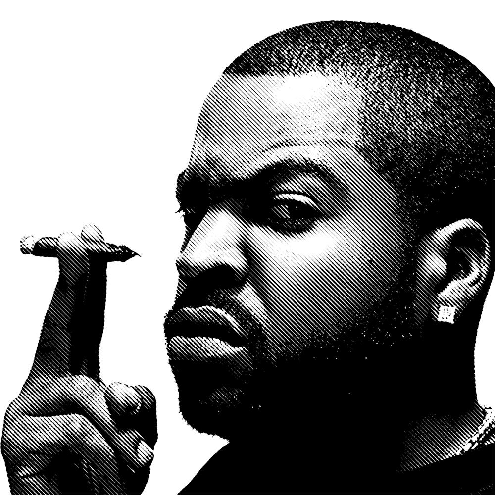 Ice Cube Line Illustration