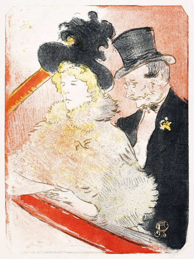 Au Concert (1896), Henri de Toulouse-Lautrec