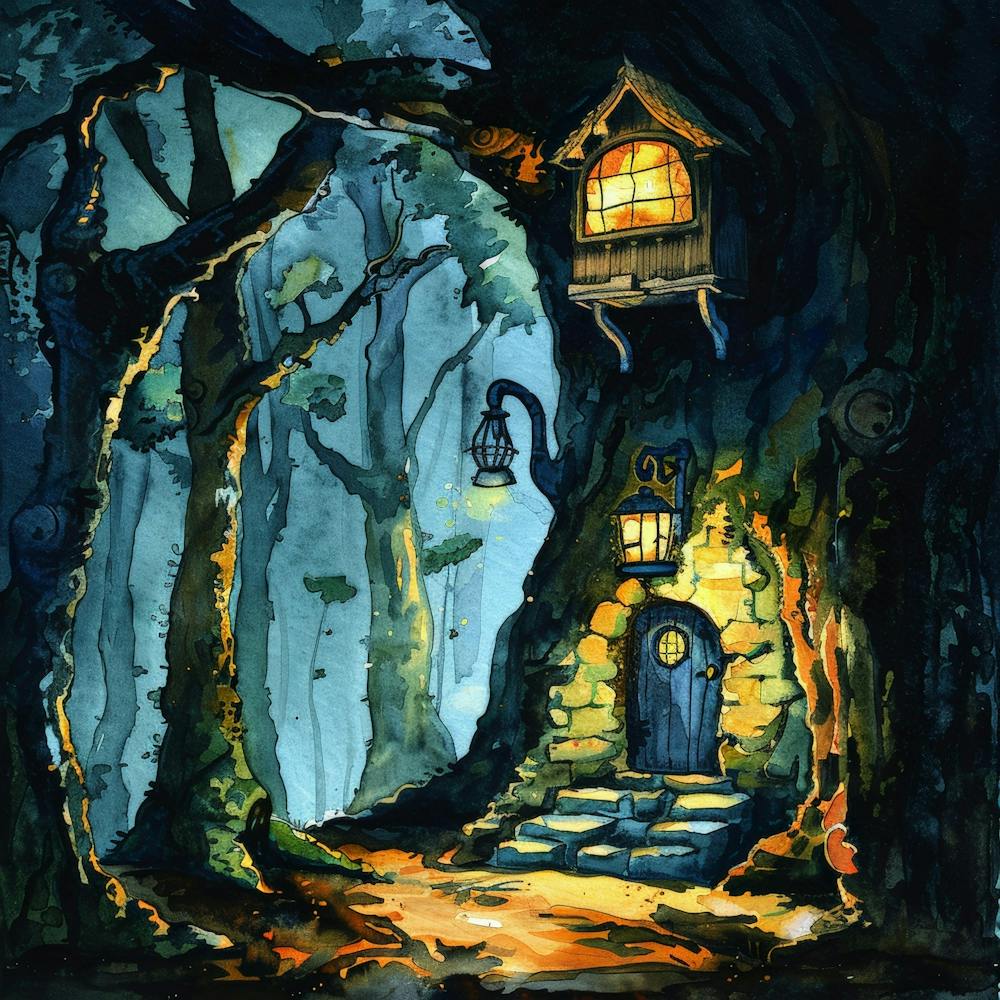 Fairy House In The Forest 1