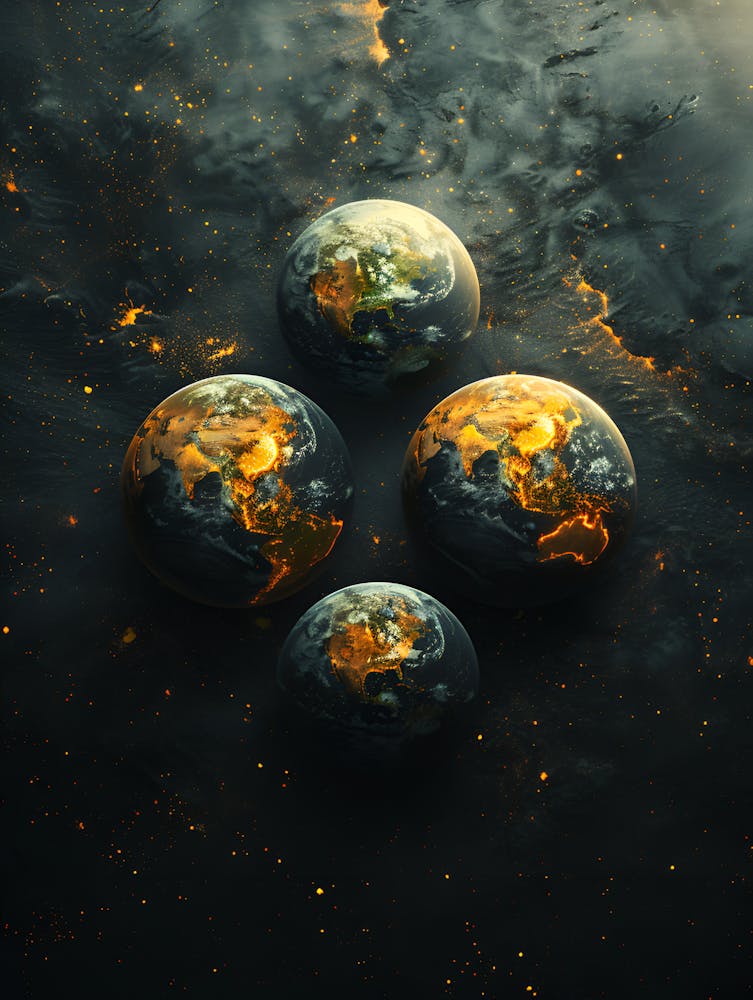 Earth In Space 1