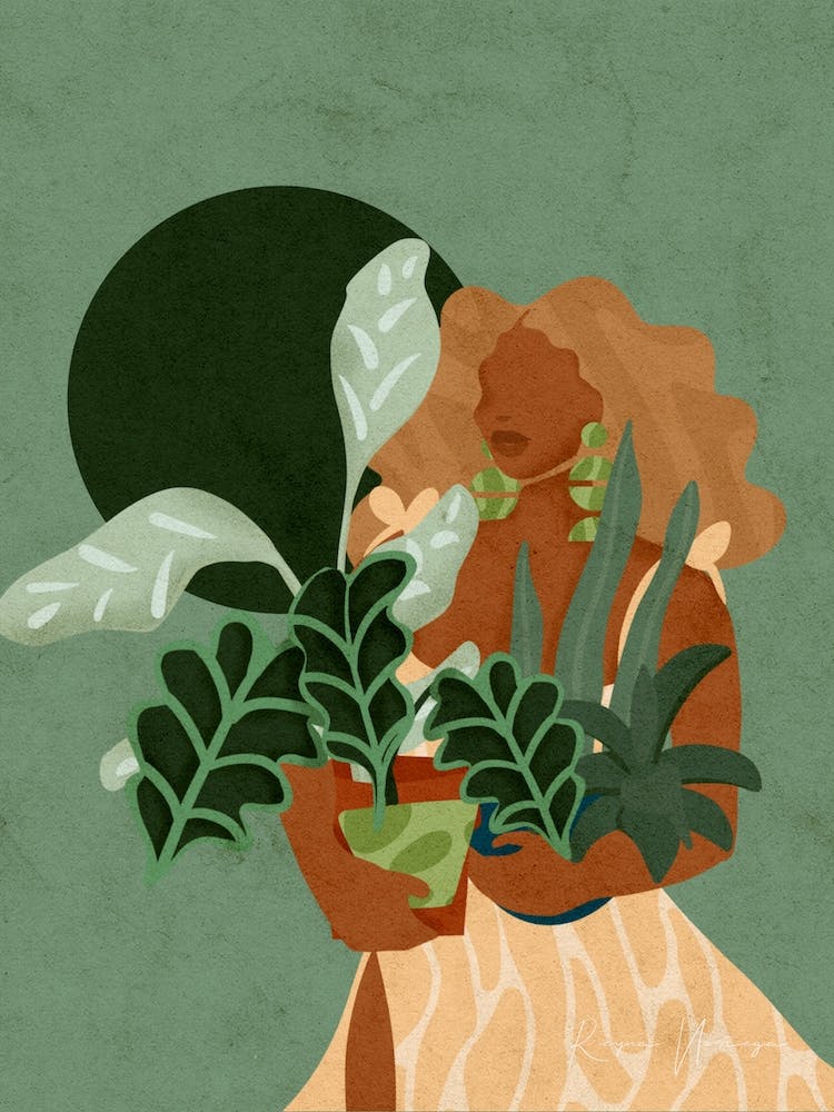 Plant Lady Square