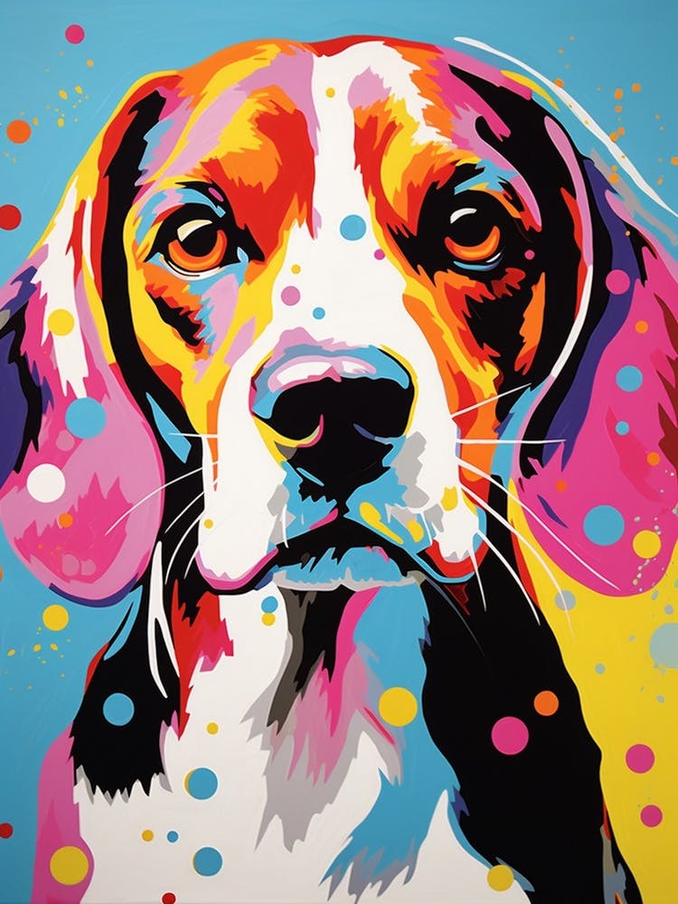 Pop Art Beagle 1