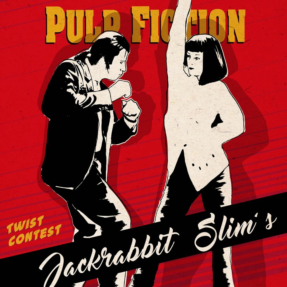 Twist Dance Pulp Fiction Square