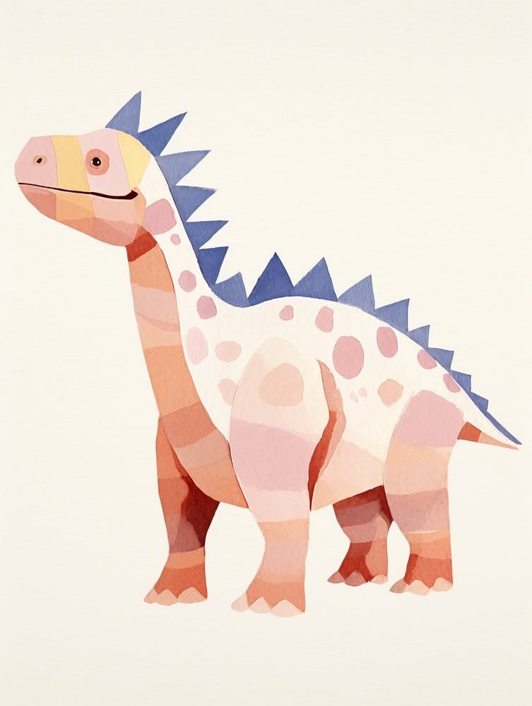 Nursery Dinosaur Art Pachycephalosaurus 6