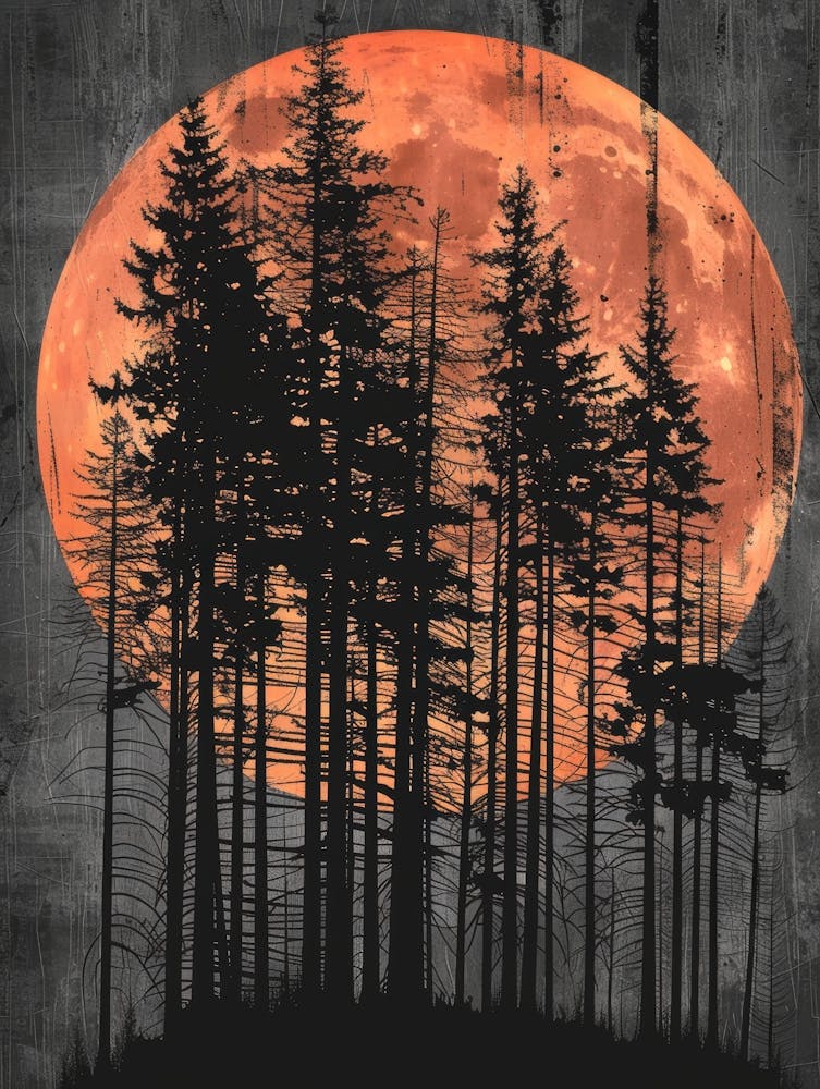 Full Moon Canvas Print 5