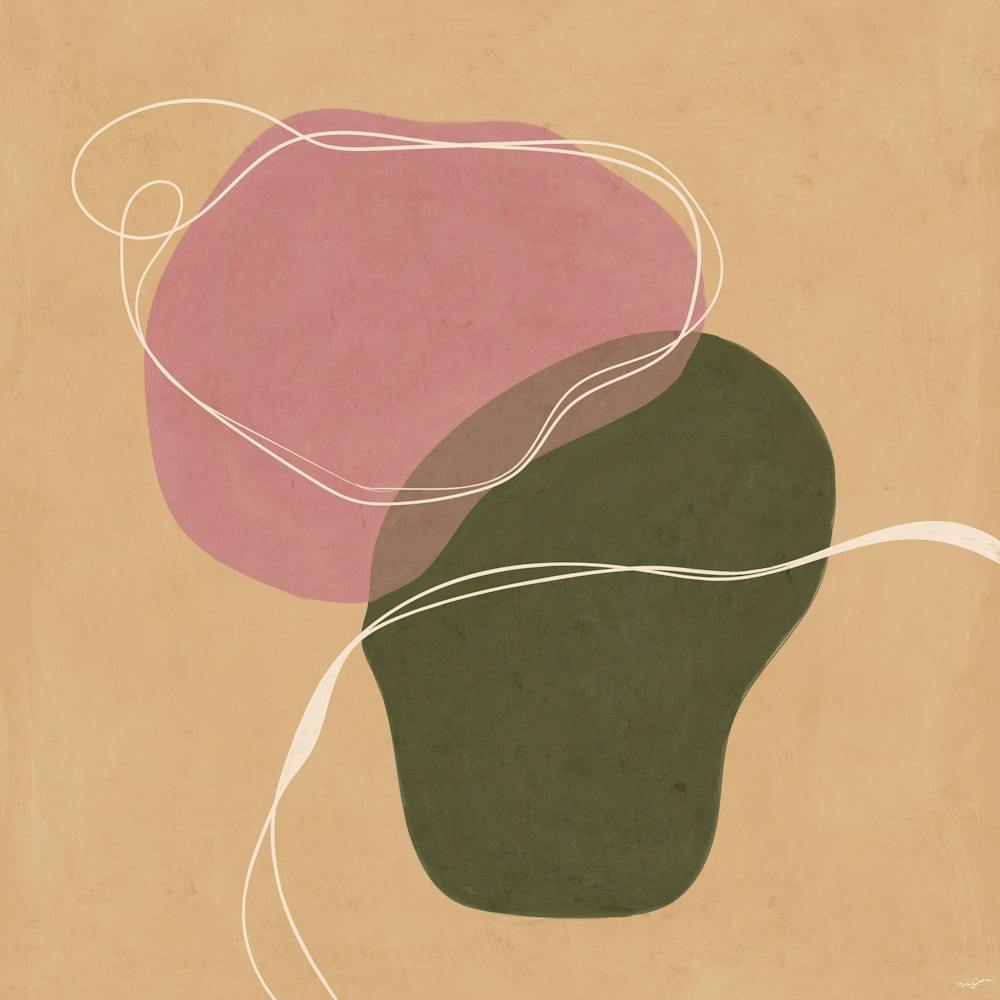 Abstract Balloons Painting