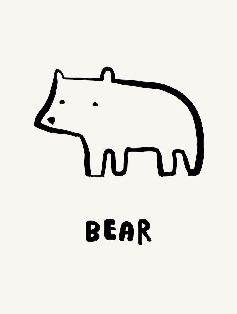 Illustration d'ours