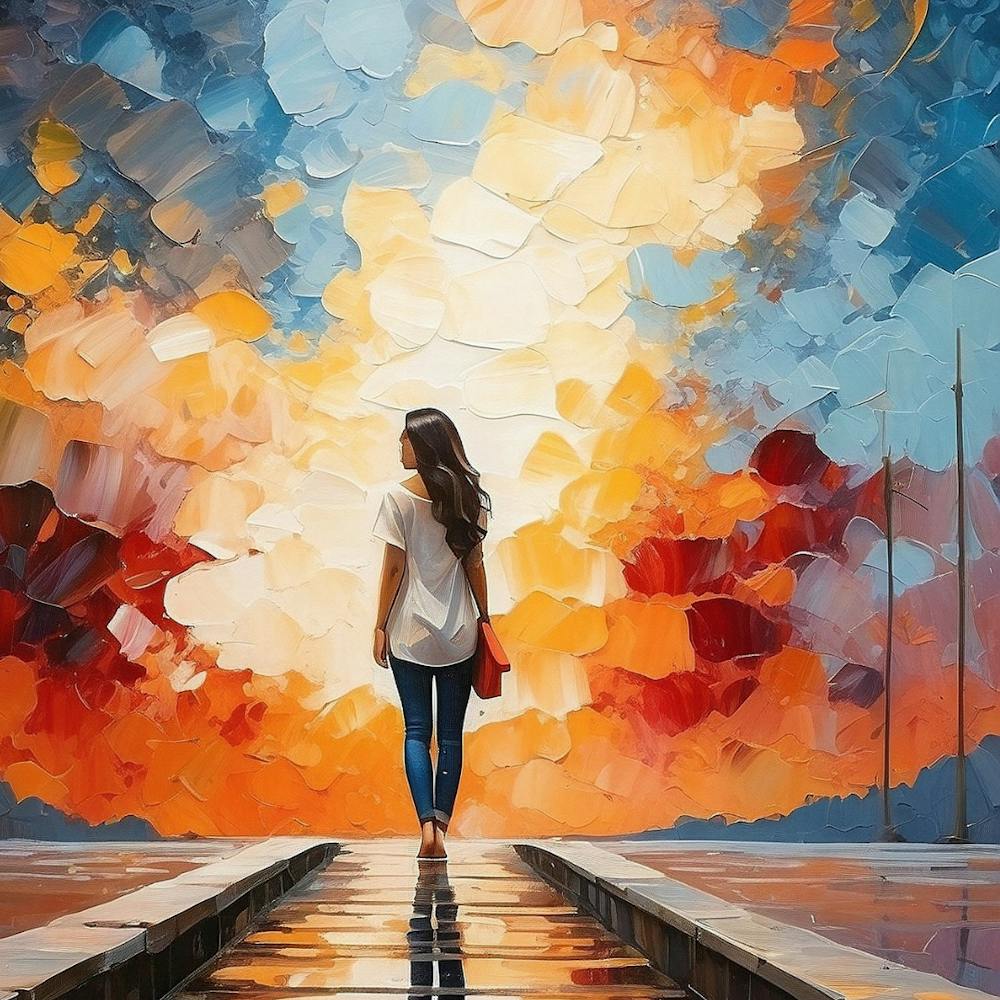 Abstract painting