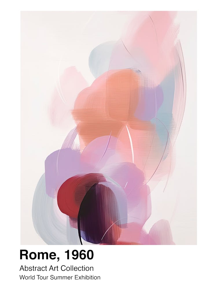 World Tour Exhibition, Abstract Art, Rome, 1960 2