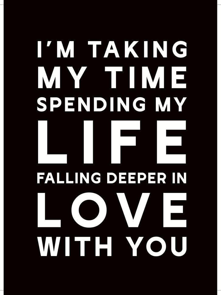 I'm Taking My Time Spending My Life Falling Deeping In Love With You - Ed Sheeran Lyrics