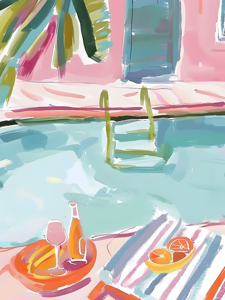 Poolside Vignette