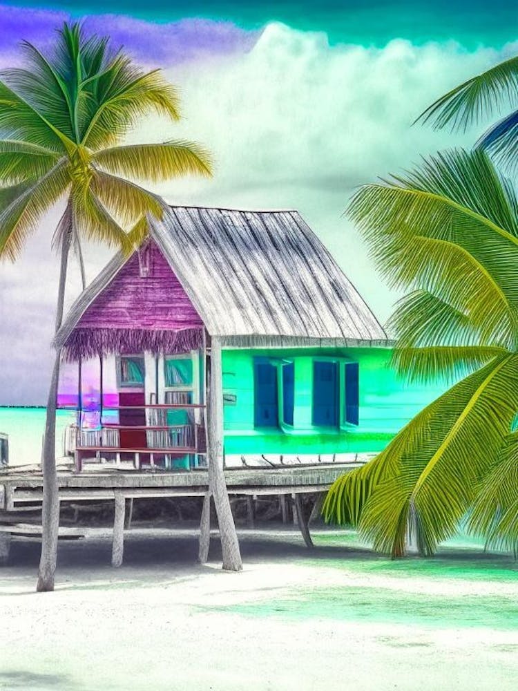 Caye Caulker Belize Couleurs Douces Destination Tropicale