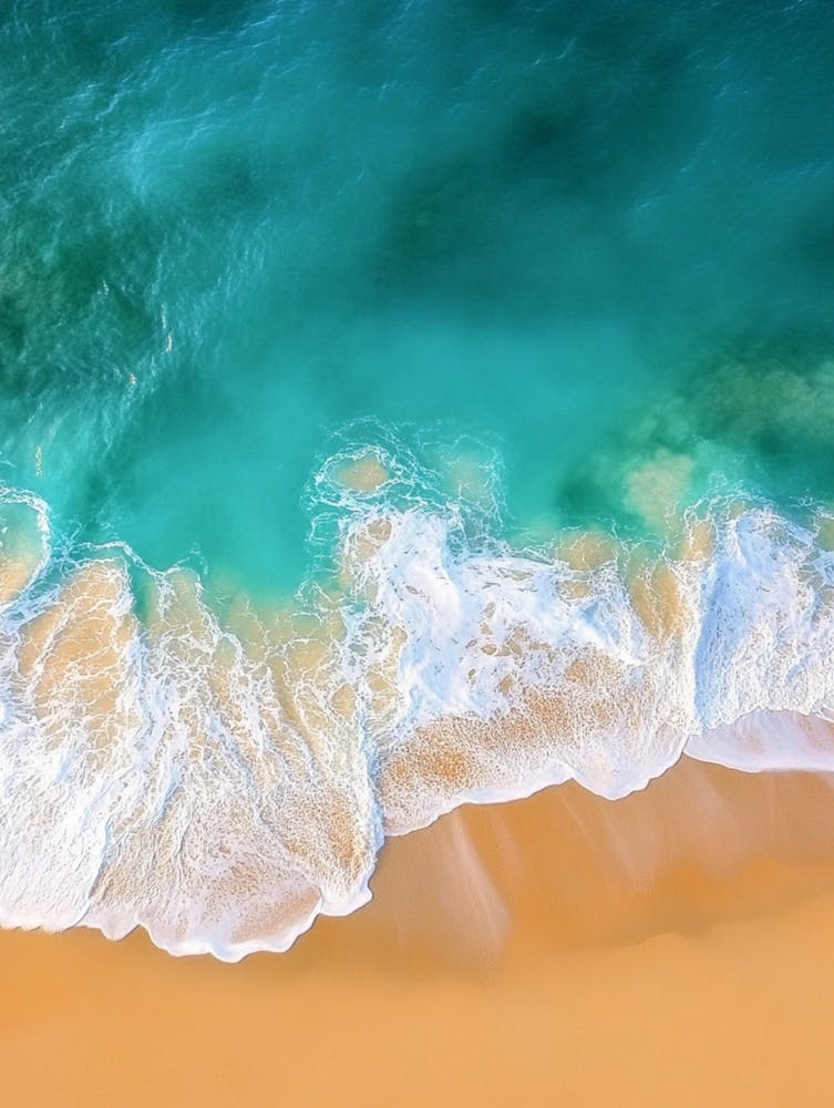 Aerial View Of A Beach 90
