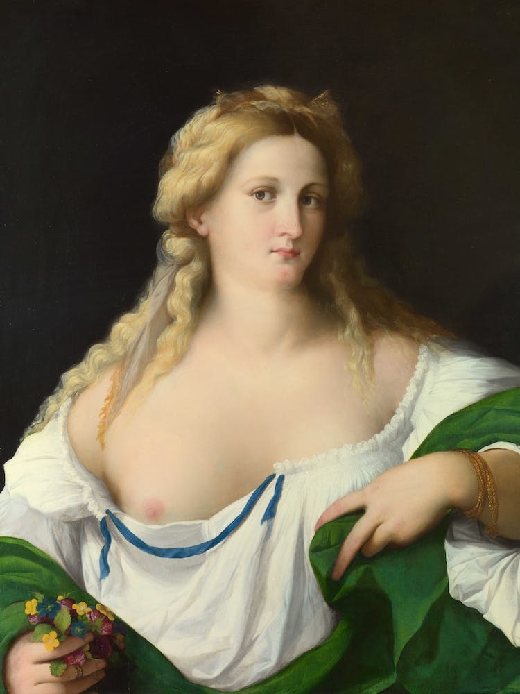 Une Femme Blonde, Palma Vecchio