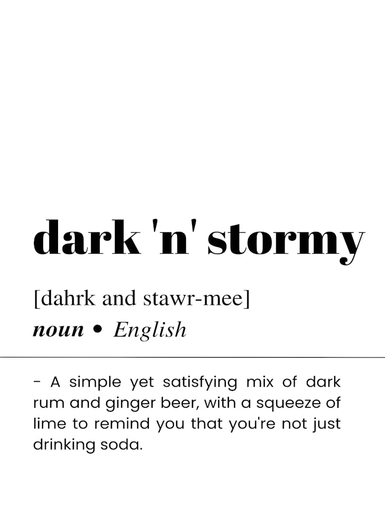 Dark N Stormy