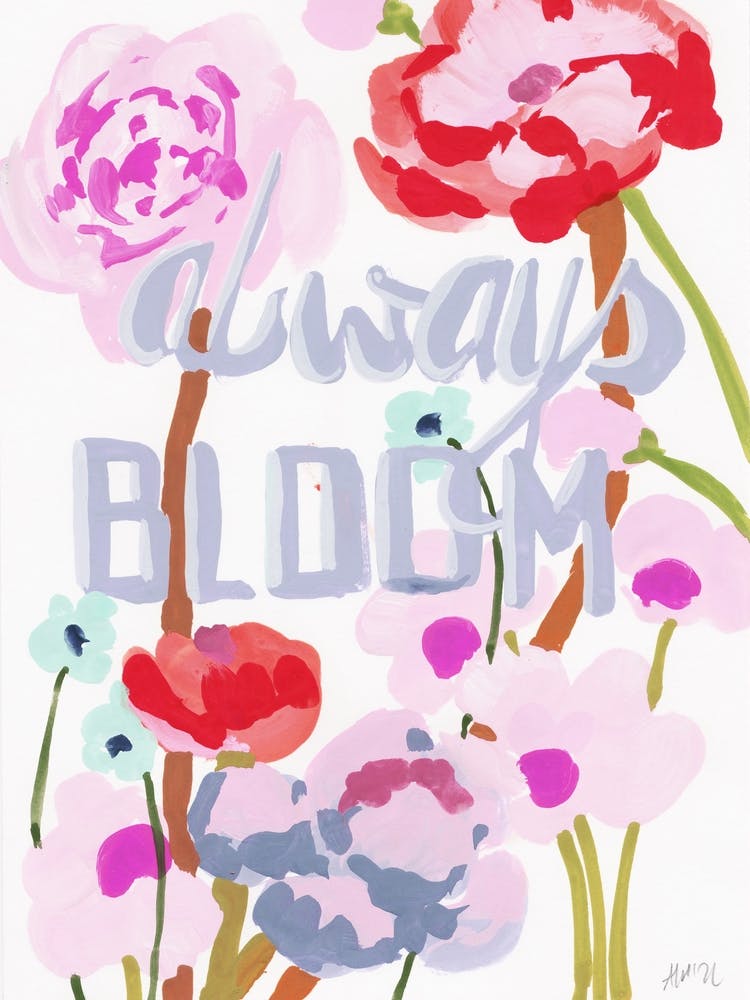 Always Bloom, red