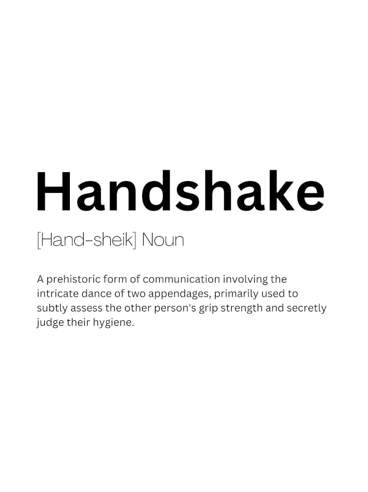 Handshake Definition Meaning