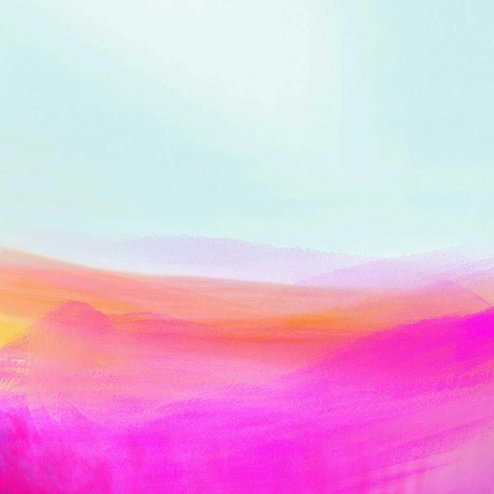 Pink landscape