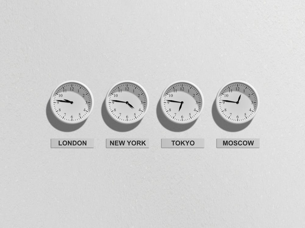 London New York Tokyo Moscow World Clock