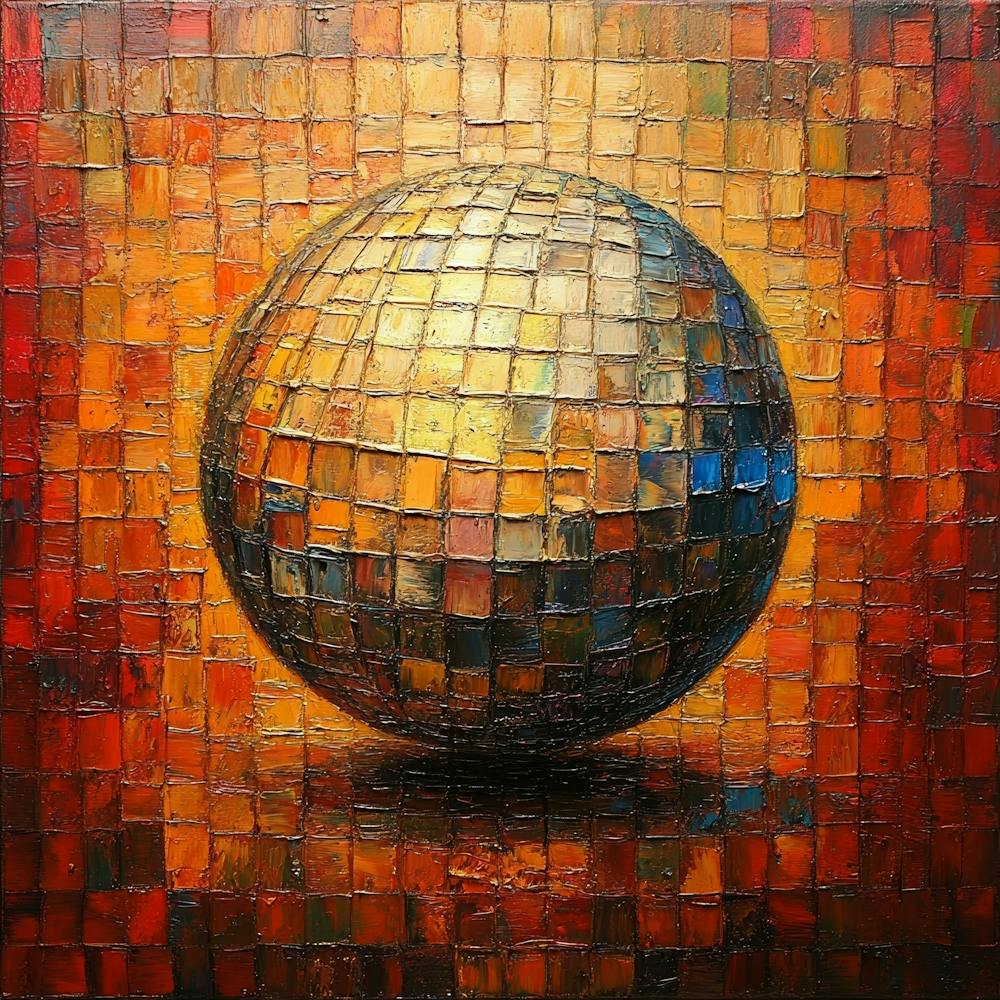 Disco Ball Art 41